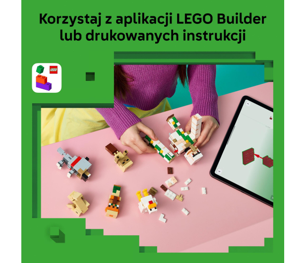 LEGO MINECRAFT 21592 Atak kurzego jeźdźca na pustyni - 1529734 - zdjęcie 9